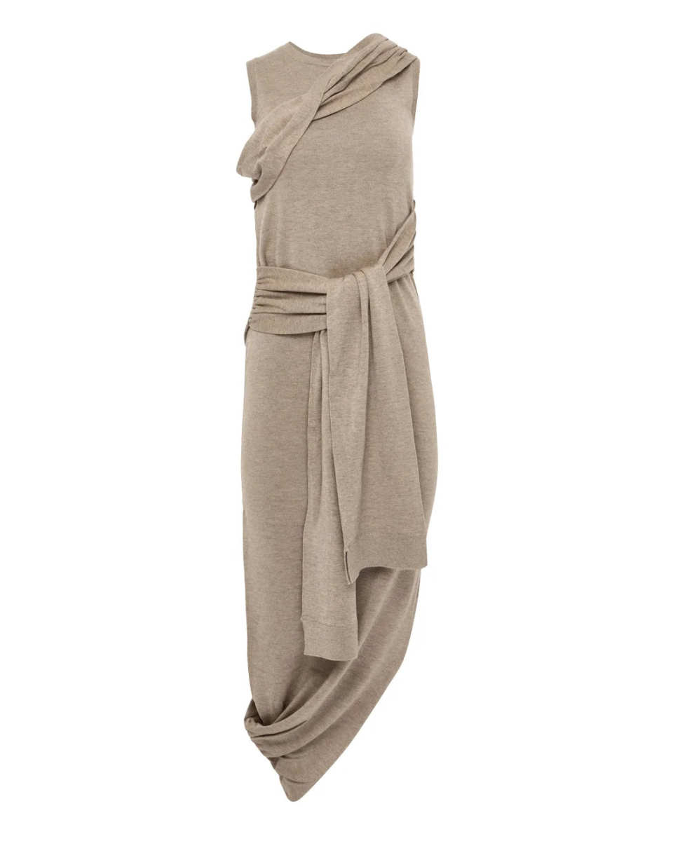 Tie Detail Sleeveless Dress