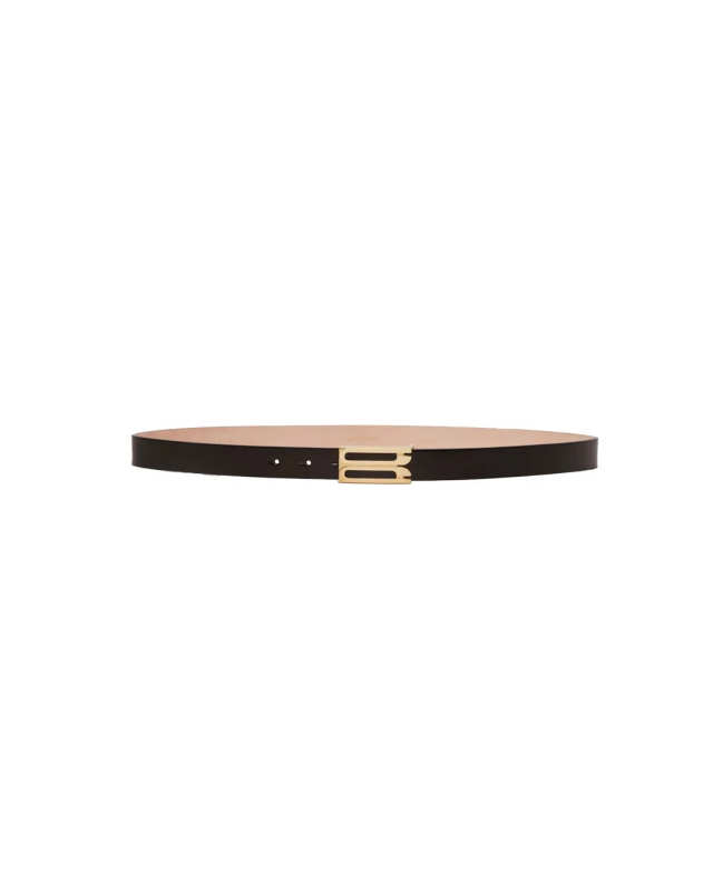 Frame Buckle Belt Black