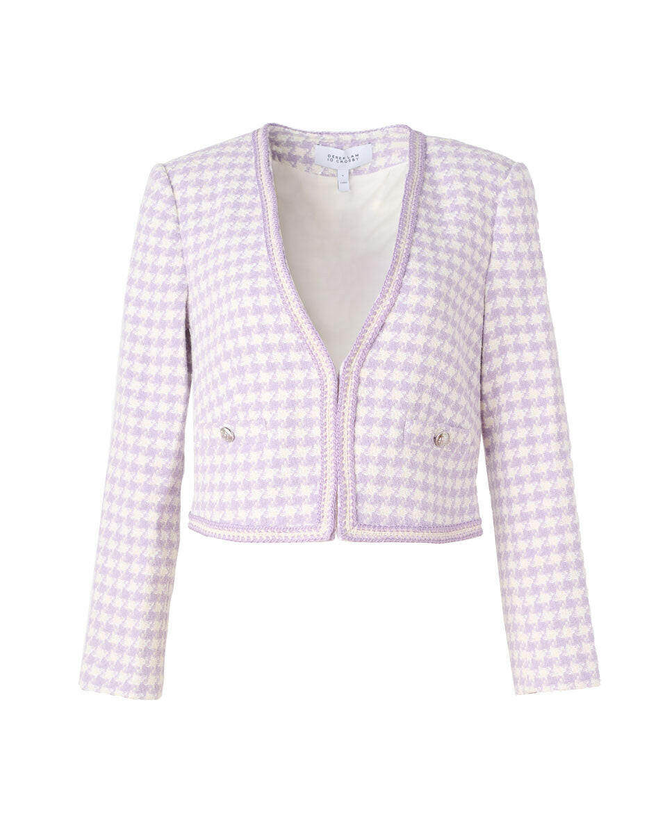 Astrid V-Neck Crop Jacket
