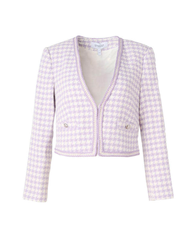 Astrid V-Neck Crop Jacket