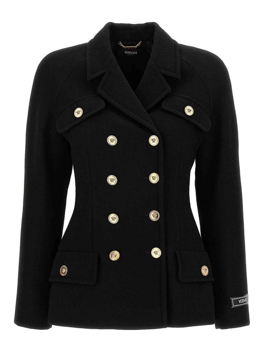 Versace Veste Casual - Noir