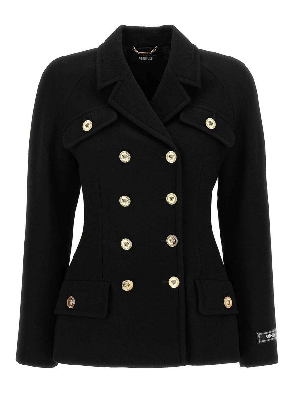 Versace Veste Casual - Noir