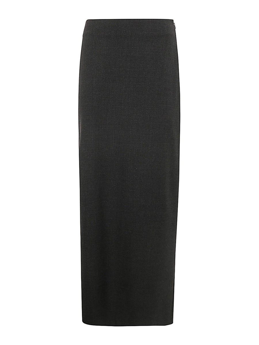 Loulou Studio Jupe Midi - Gris