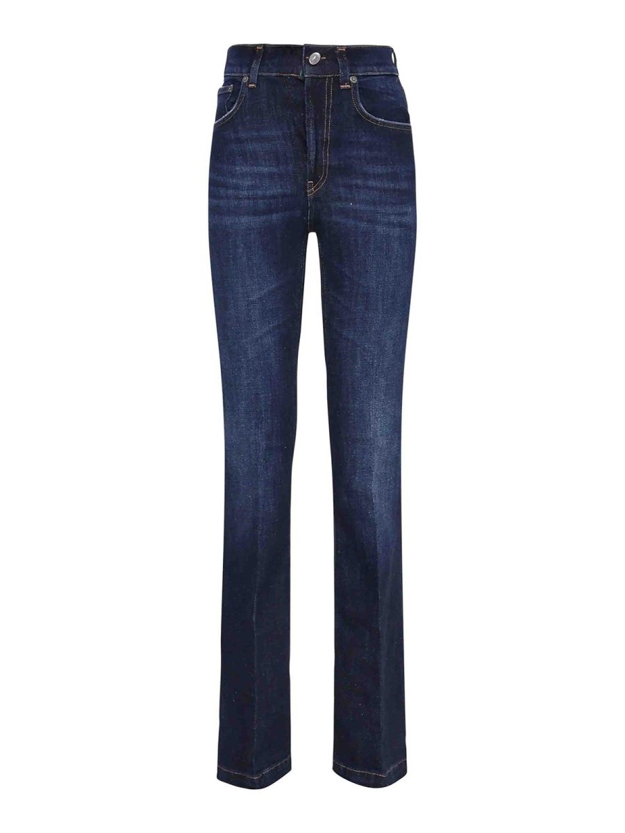 Dondup Jean Bootcut - Bleu