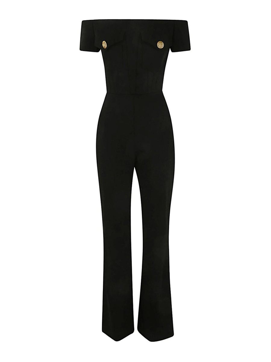 Balmain Combinaison - Noir
