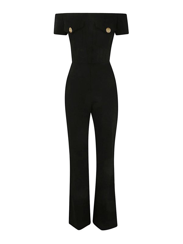 Balmain Combinaison - Noir