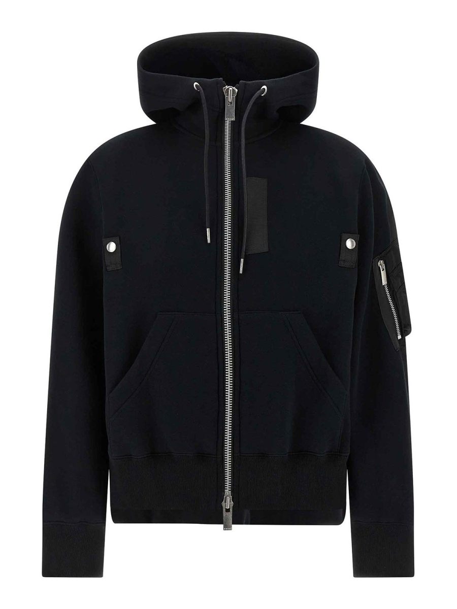 Sacai Sweat-Shirts - Noir