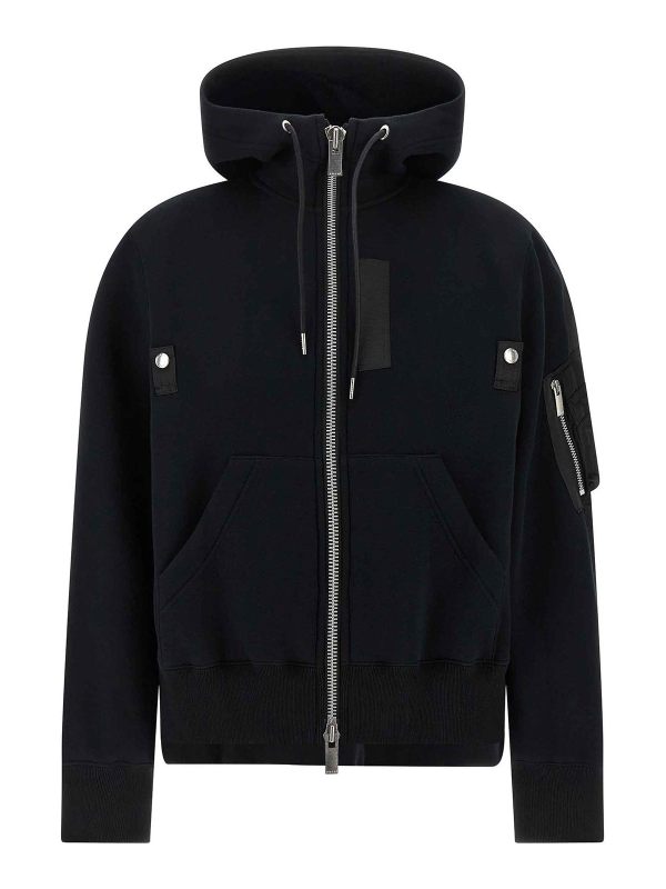 Sacai Sweat-Shirts - Noir