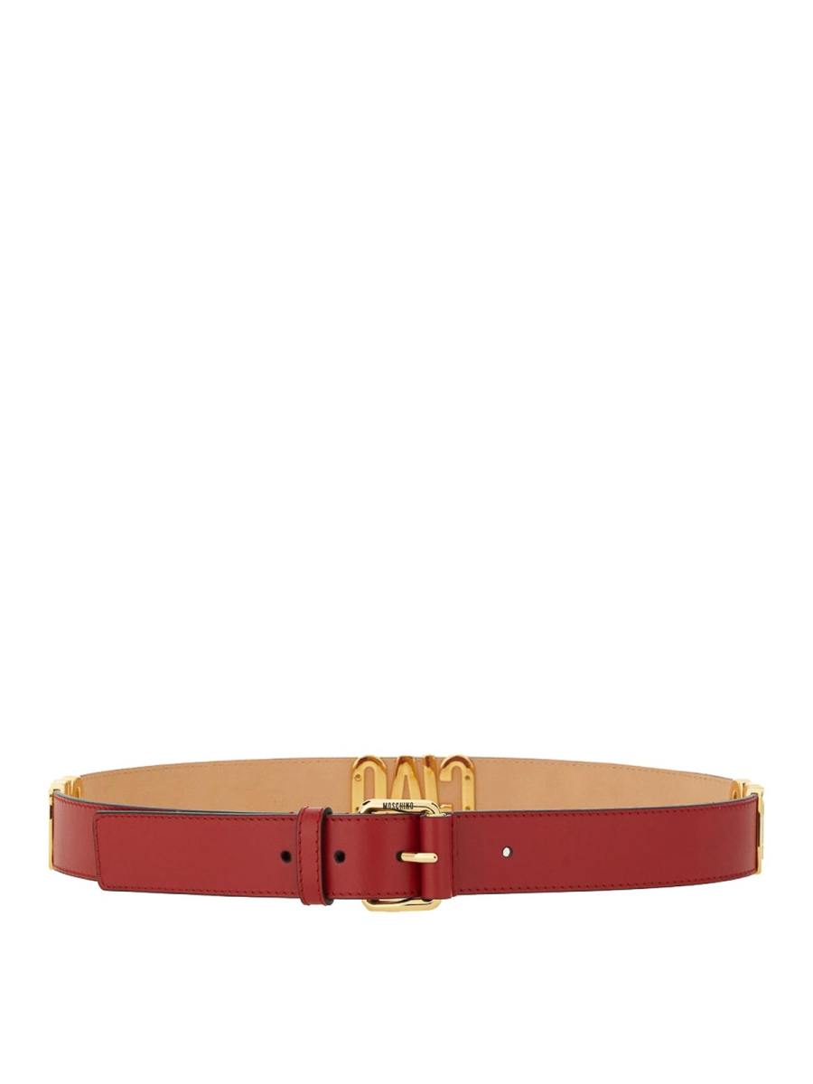 Moschino Ceinture - Rouge