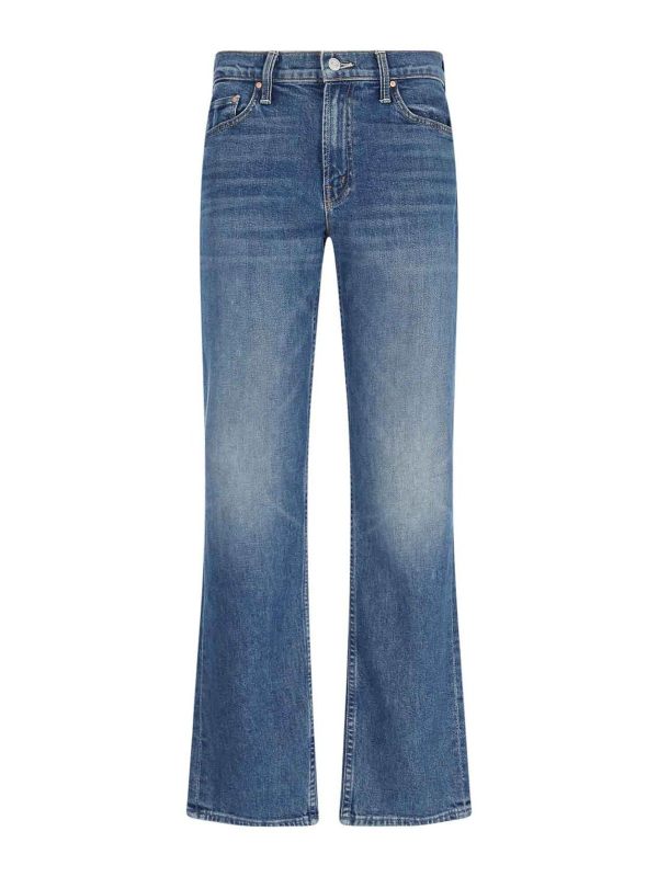 Mother Jean Bootcut - Bleu