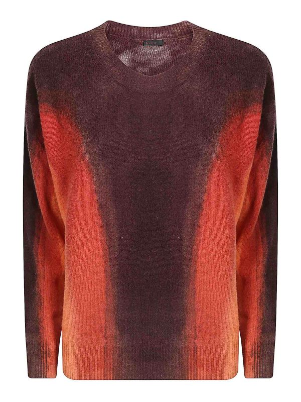 Hira Pull Col Bateau - Orange