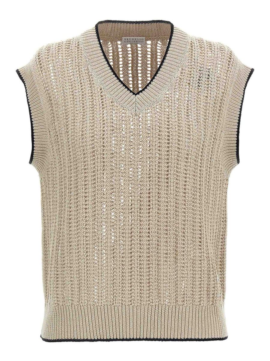 Brunello Cucinelli Gilet - Beige