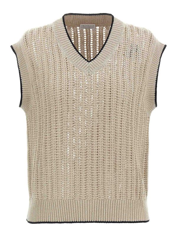 Brunello Cucinelli Gilet - Beige