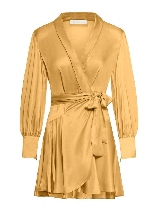 Zimmermann Robe Courte - Beige