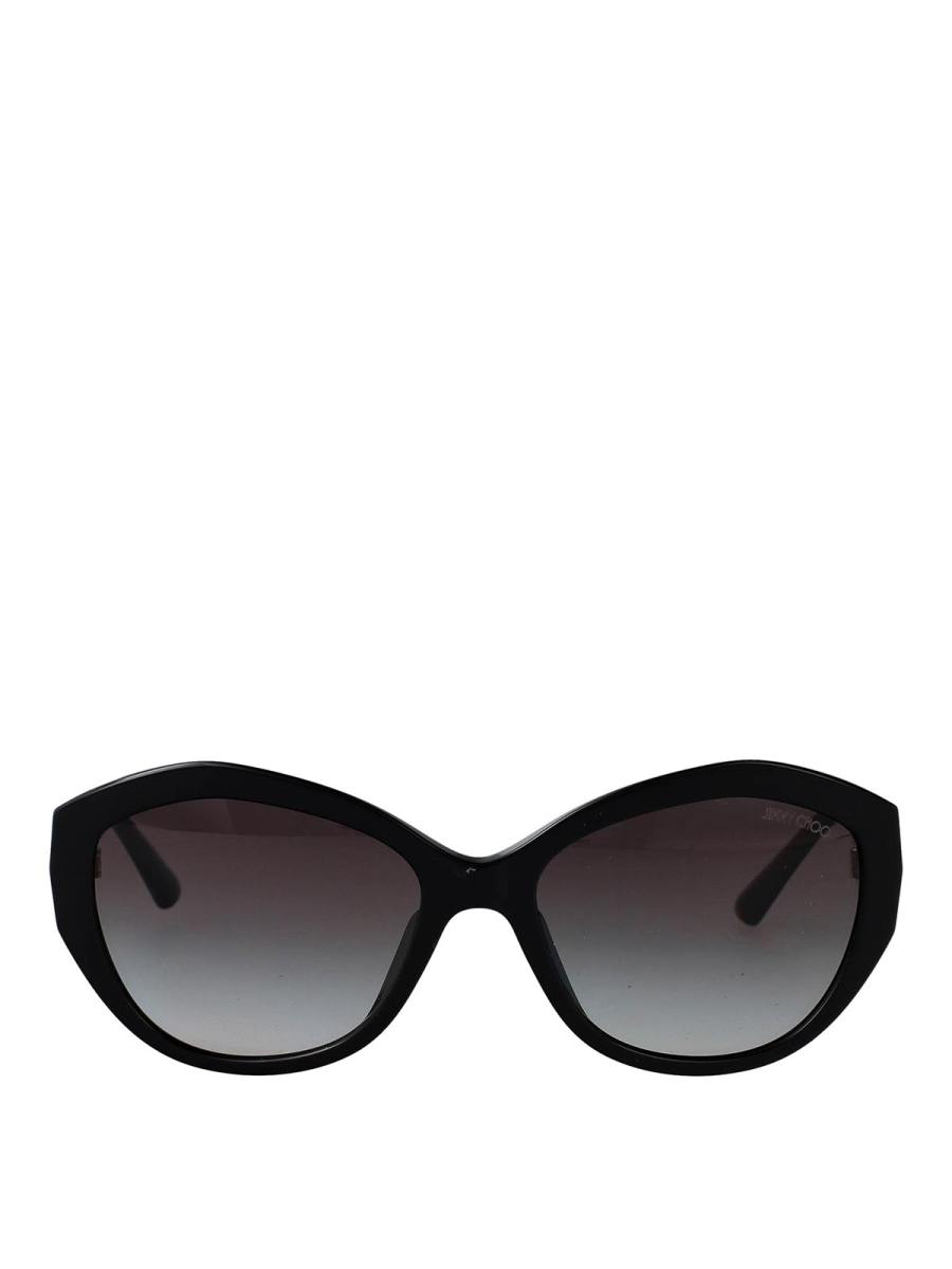 Jimmy Choo Lunettes De Soleil - Noir