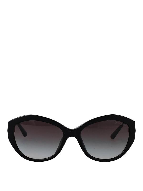 Jimmy Choo Lunettes De Soleil - Noir