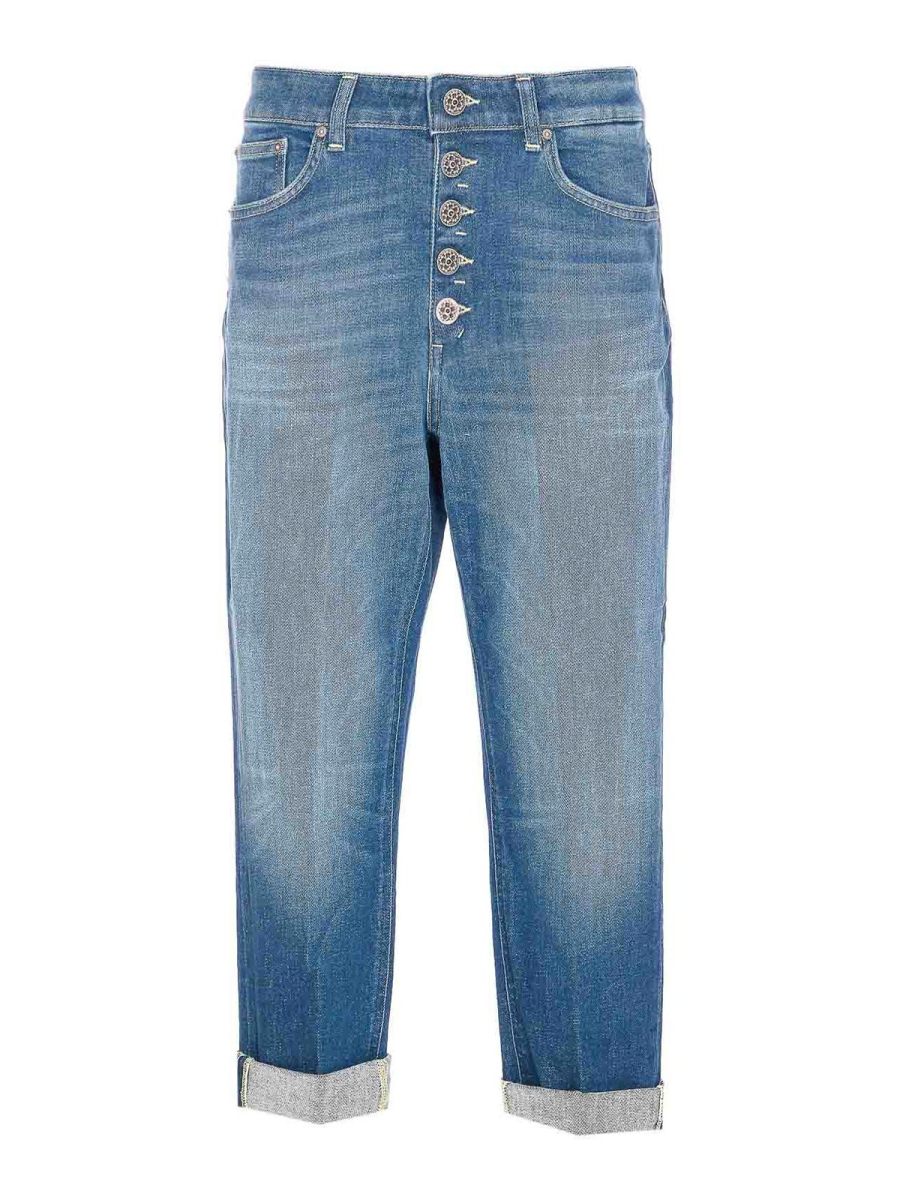 Dondup Jean Bootcut - Bleu