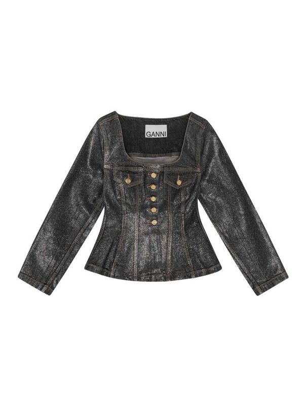 Ganni Veste Casual - Noir