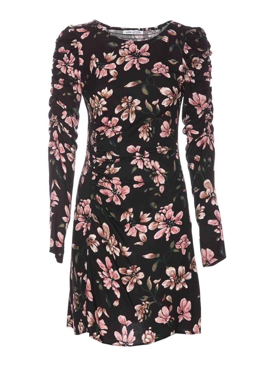 Mar De Margaritas Robe Au Genou - Multicolore