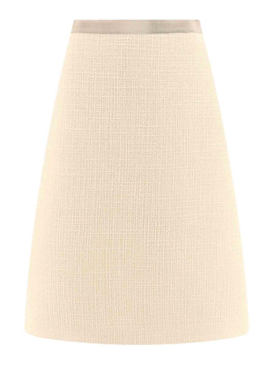 Valentino Mini Jupe - Beige