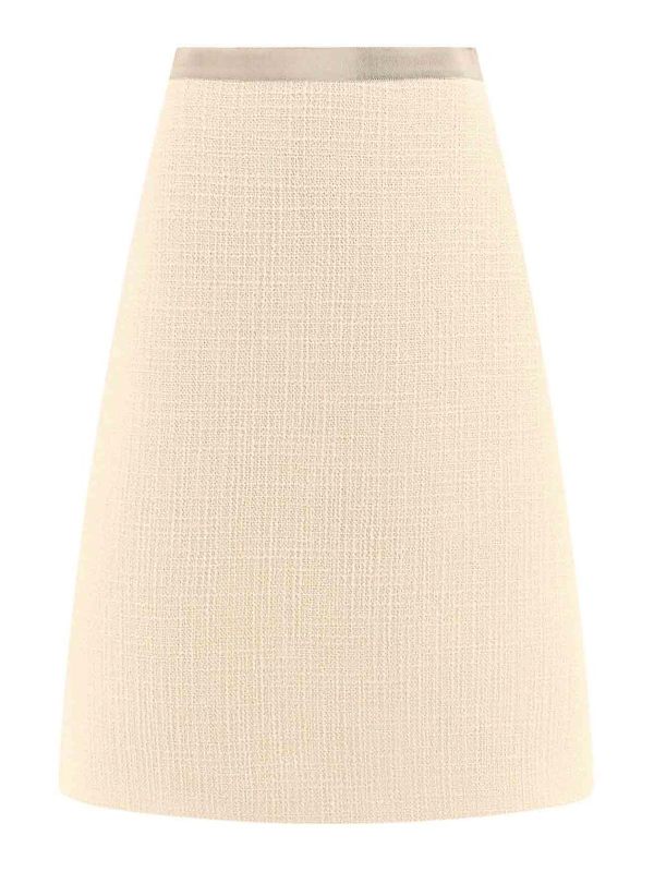 Valentino Mini Jupe - Beige