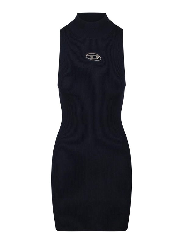 Diesel Robe Courte - Bleu