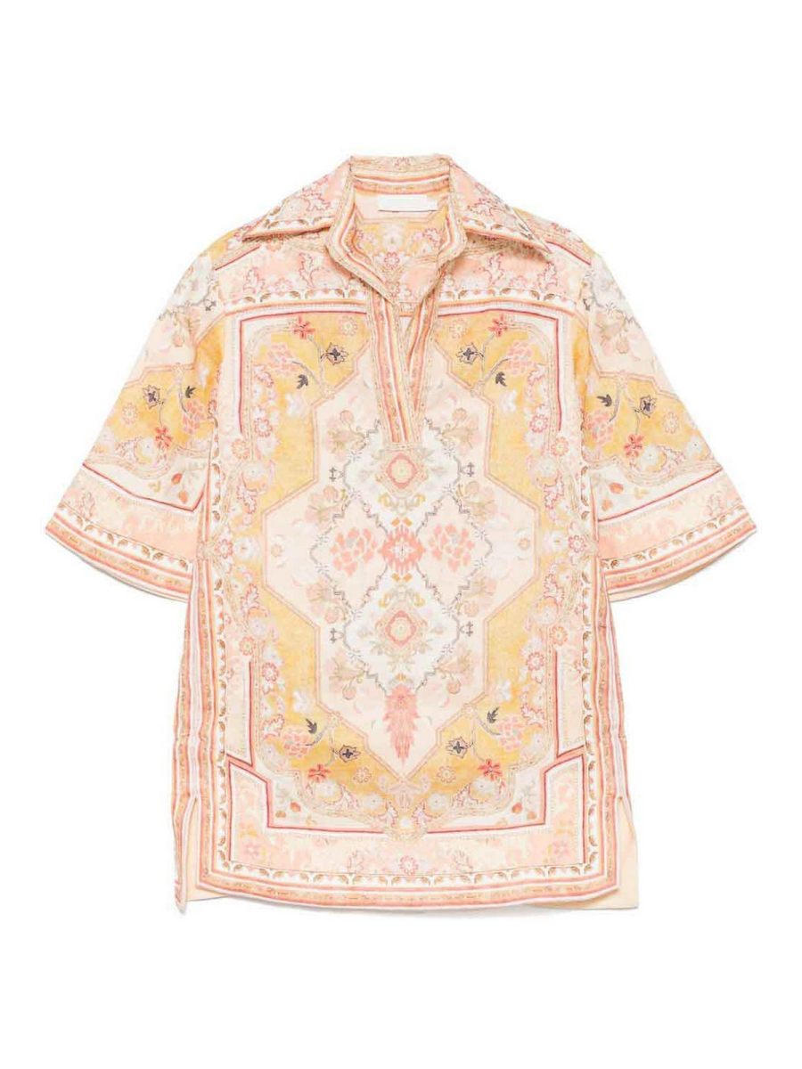 Zimmermann Robe Au Genou - Multicolore