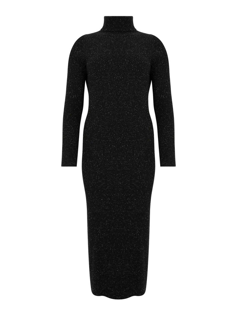 D. Exterior Maxi Robe - Noir
