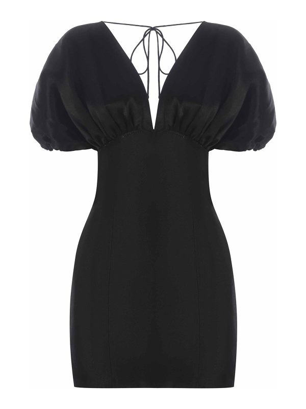 Rotate Birger Christensen Robe Courte - Noir