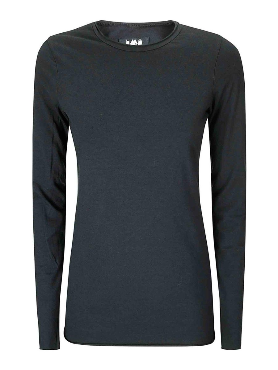 Labo. Art Pull Col Bateau - Noir