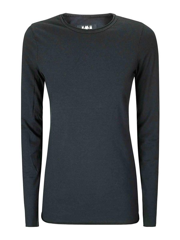 Labo. Art Pull Col Bateau - Noir