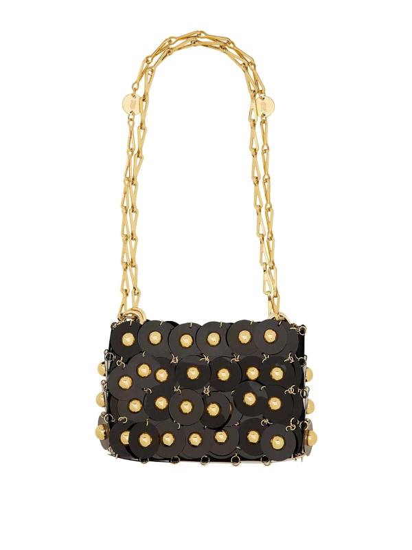 Rabanne Sac Bandoulière - Noir