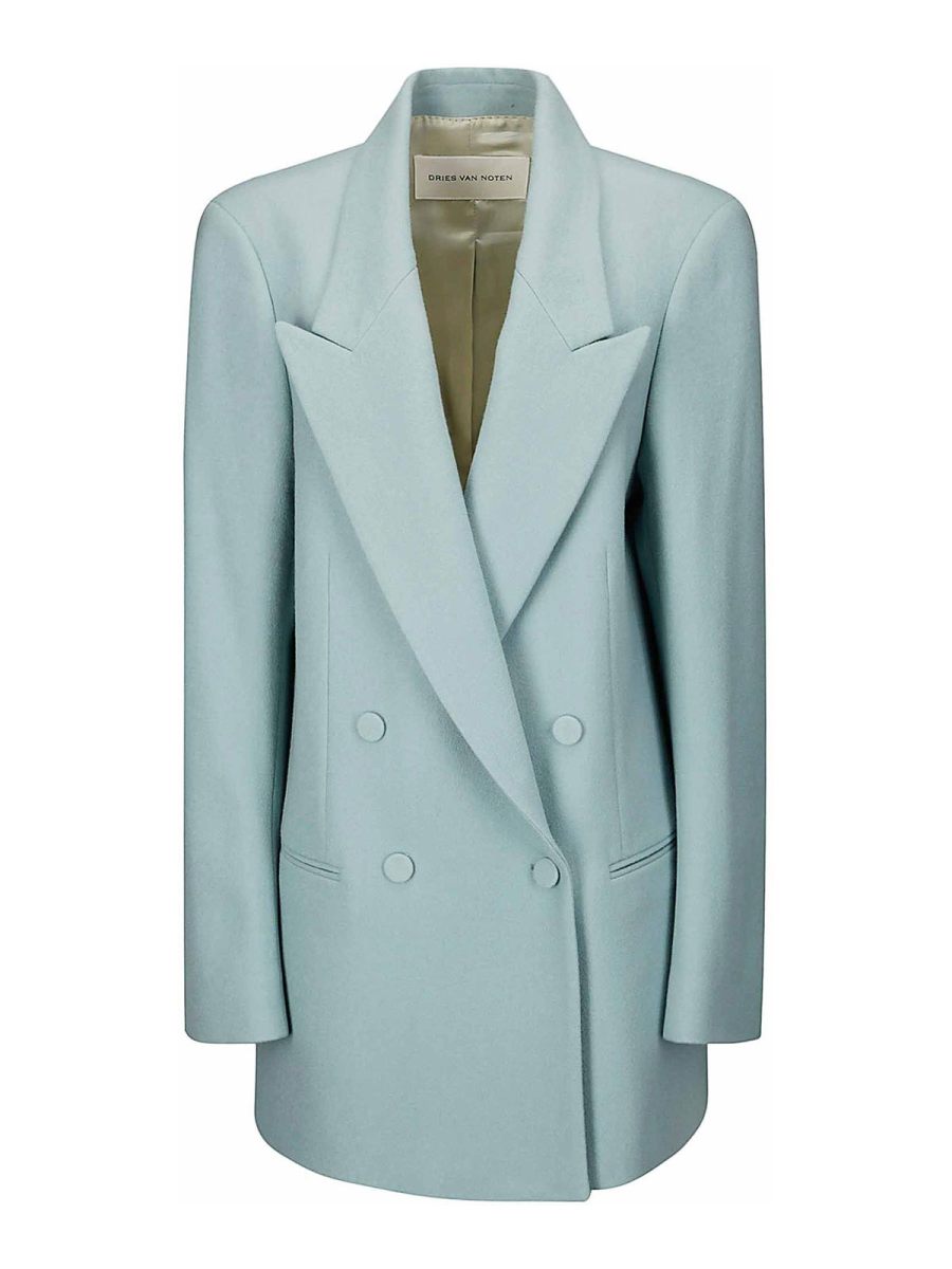 Dries Van Noten Blazer - Vert Clair