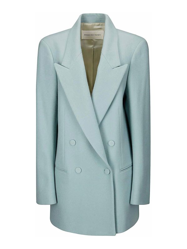 Dries Van Noten Blazer - Vert Clair