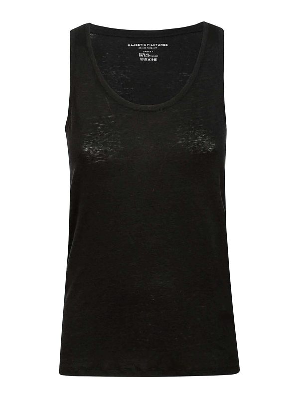 Majestic Filatures Top - Noir