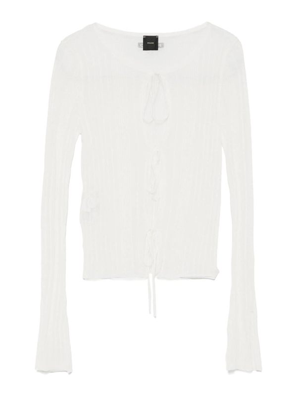 Pinko Pull Col Rond - Blanc