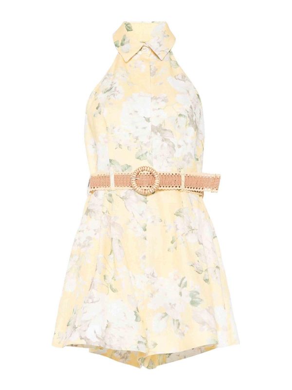 Zimmermann Robe Au Genou - Orange