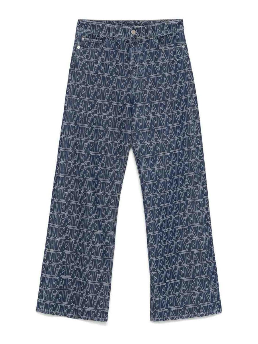 Emporio Armani Jean Bootcut - Bleu