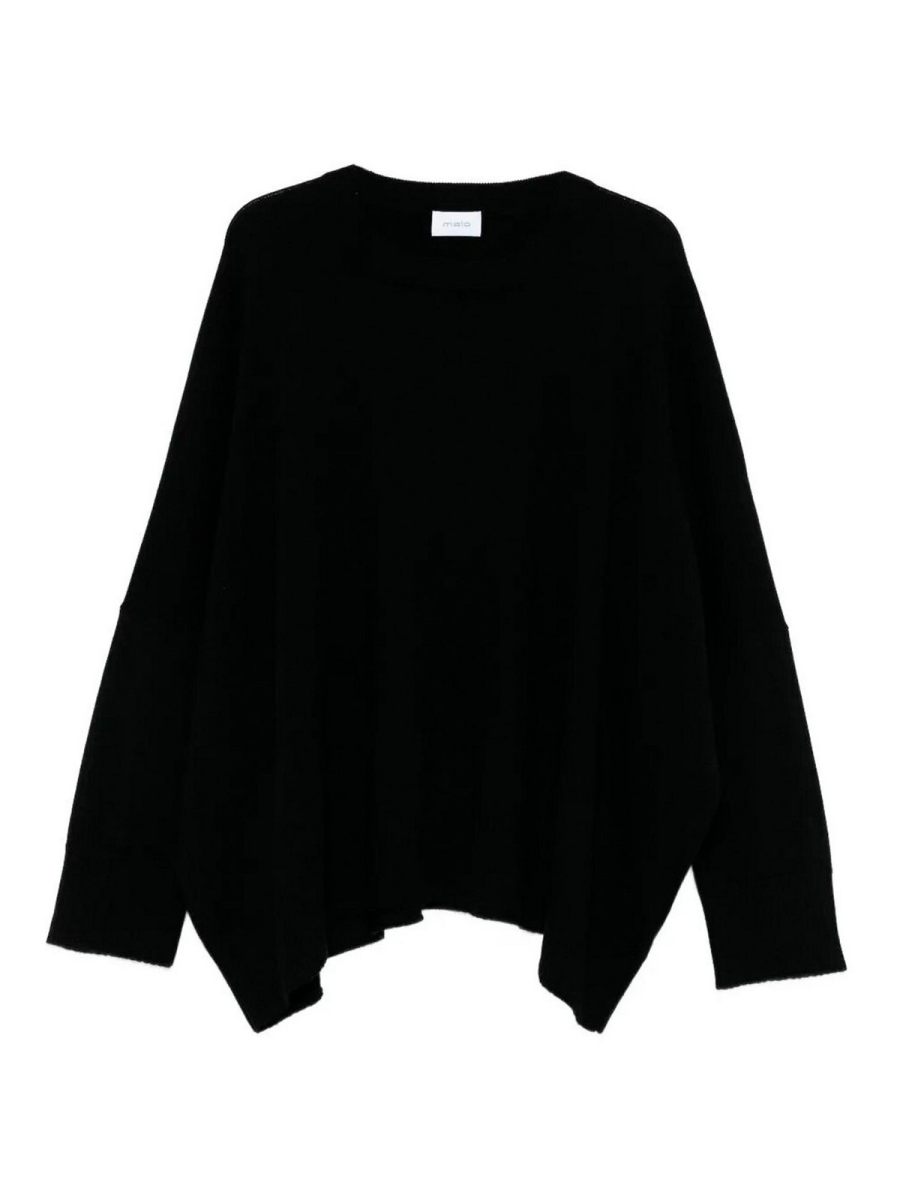 Malo Pull Col Rond - Noir