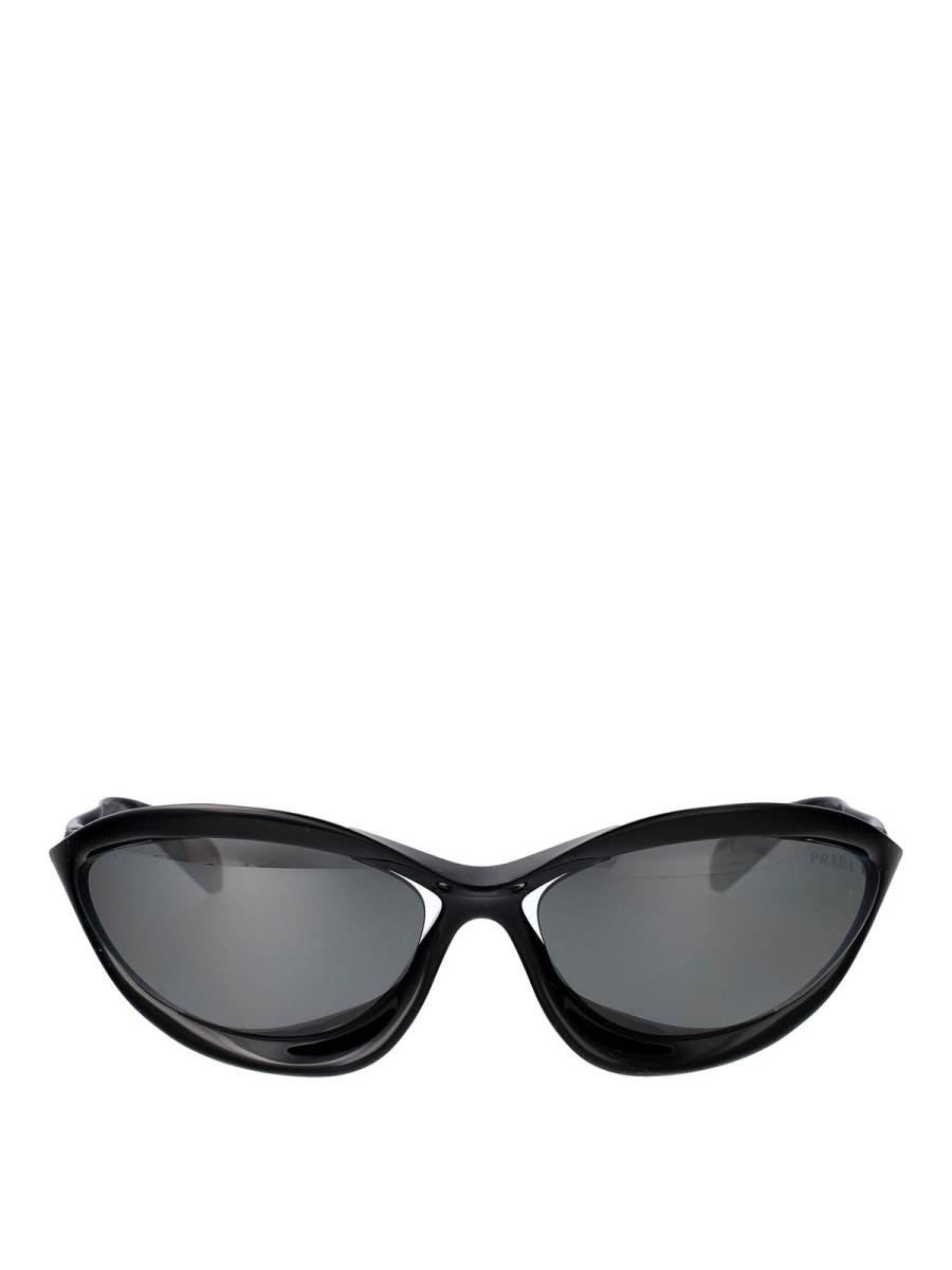 Prada Lunettes De Soleil - Noir