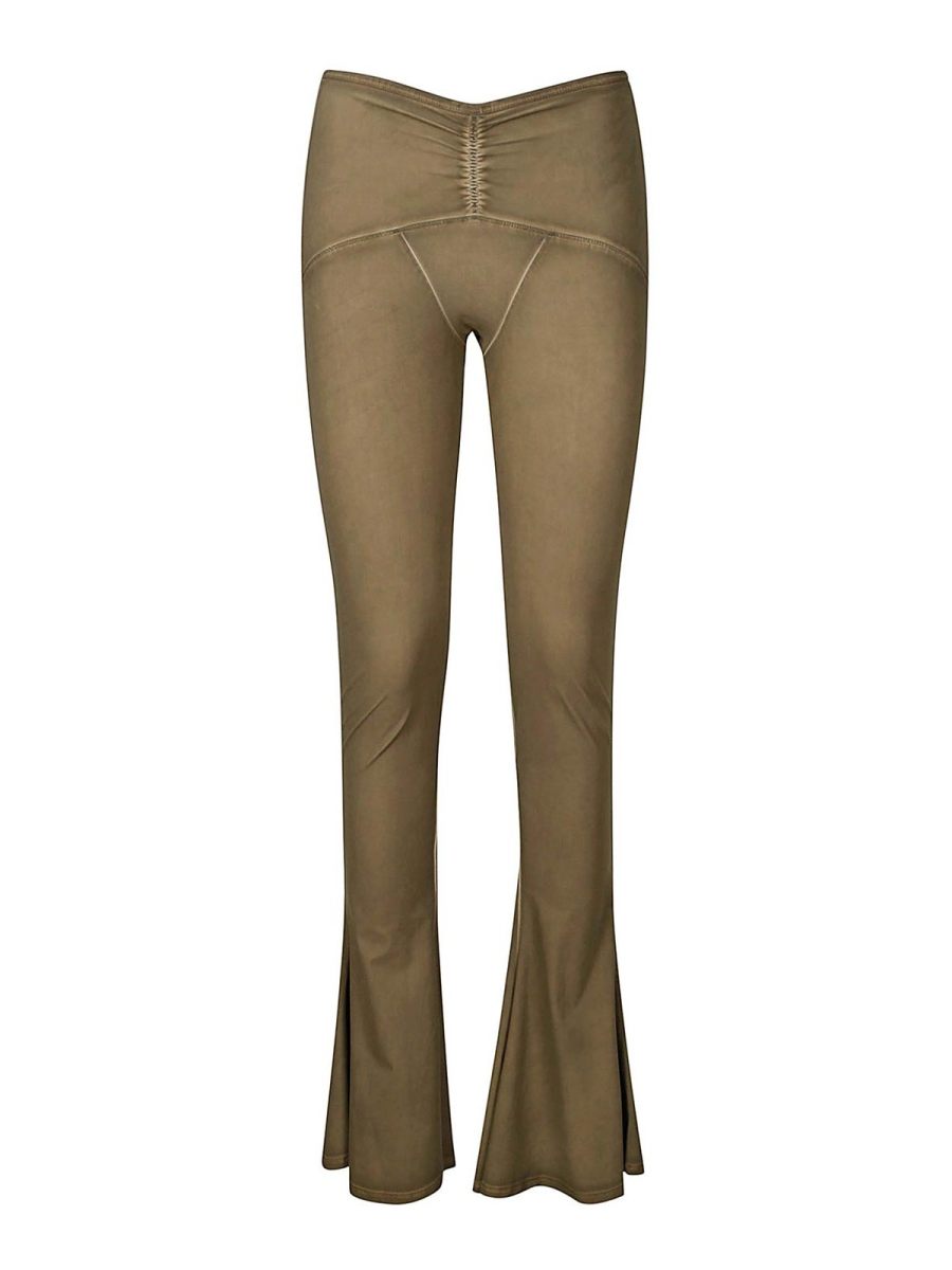 Knwls Pantalons Décontractés - Vert Foncé