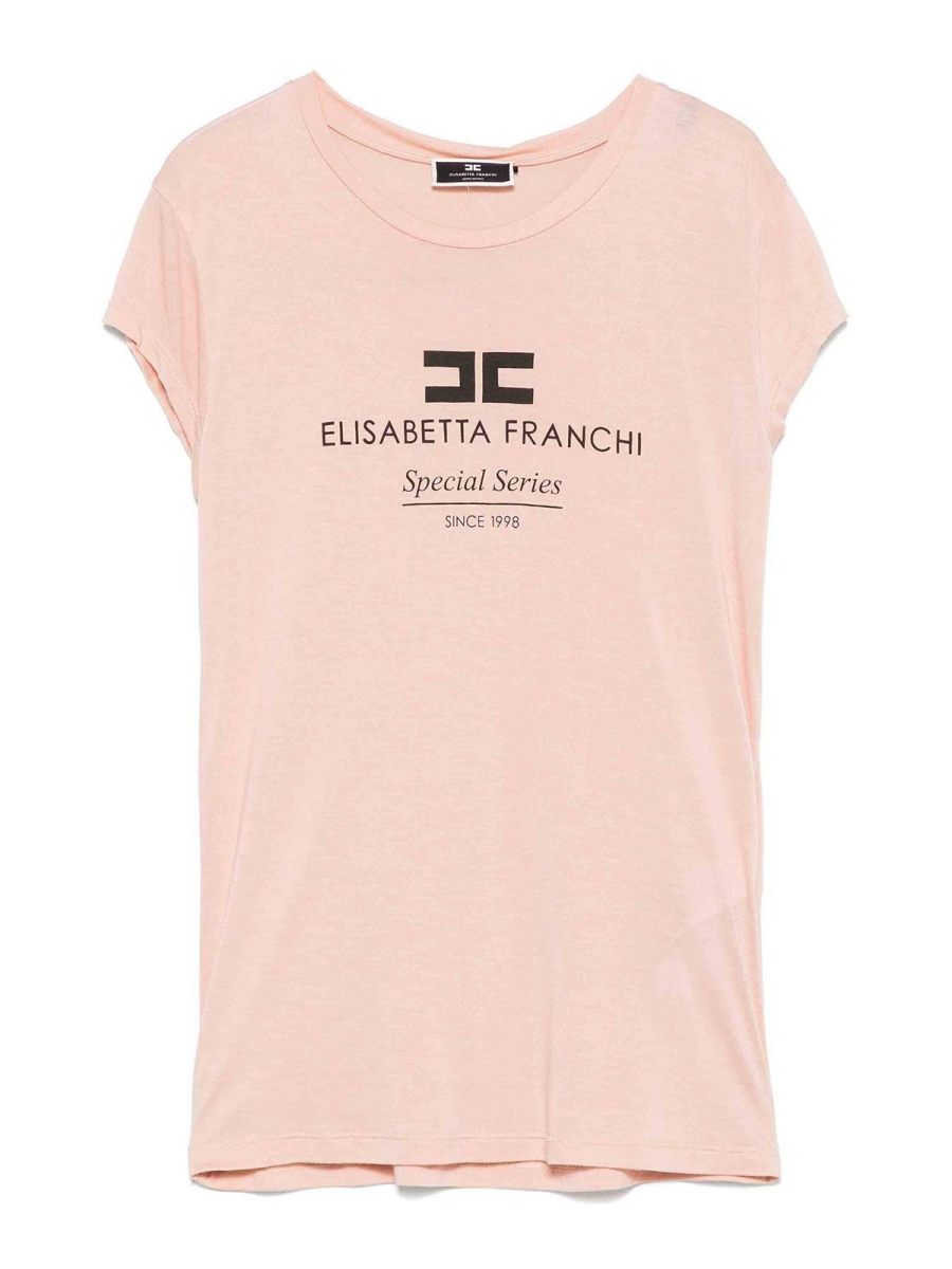 Elisabetta Franchi T-Shirt - Rose