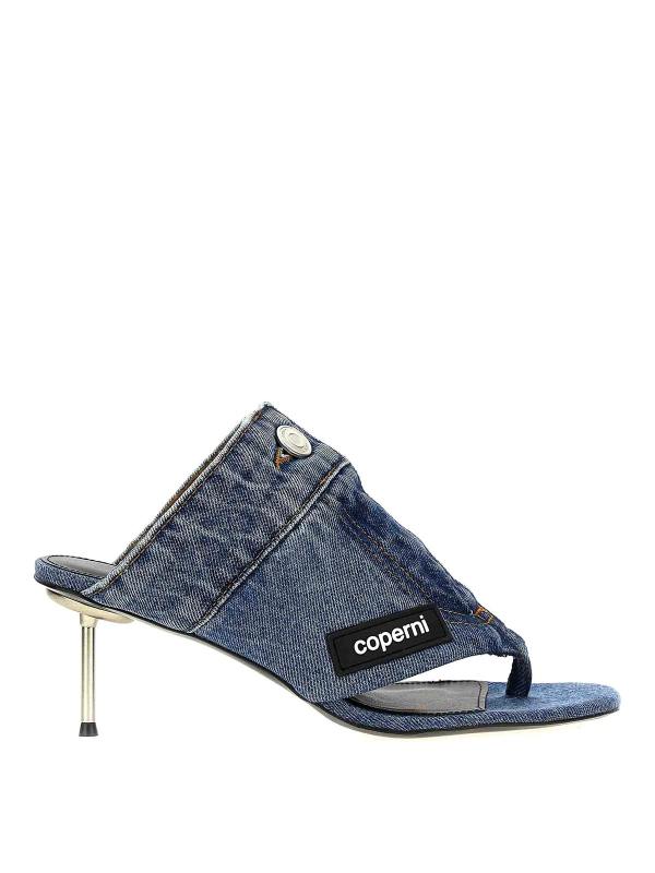 Coperni Sandales - Bleu Clair
