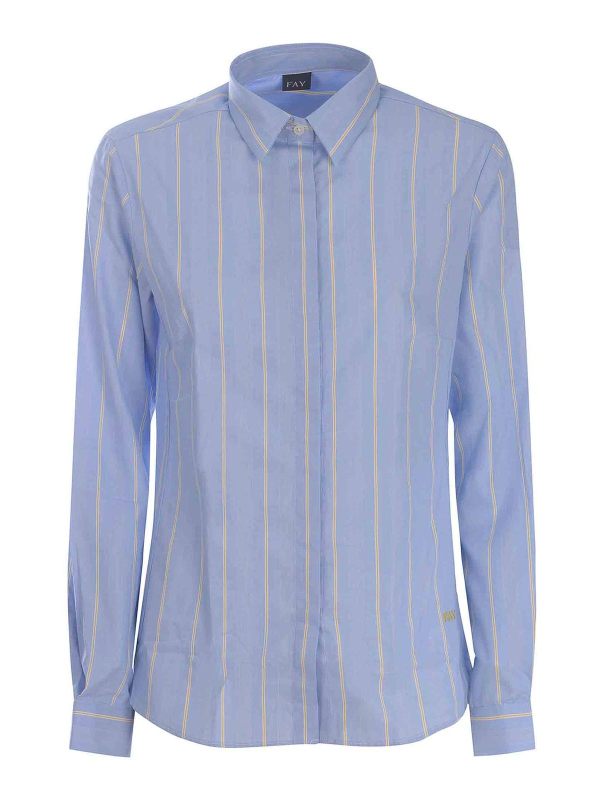 Fay Chemise - Bleu Clair