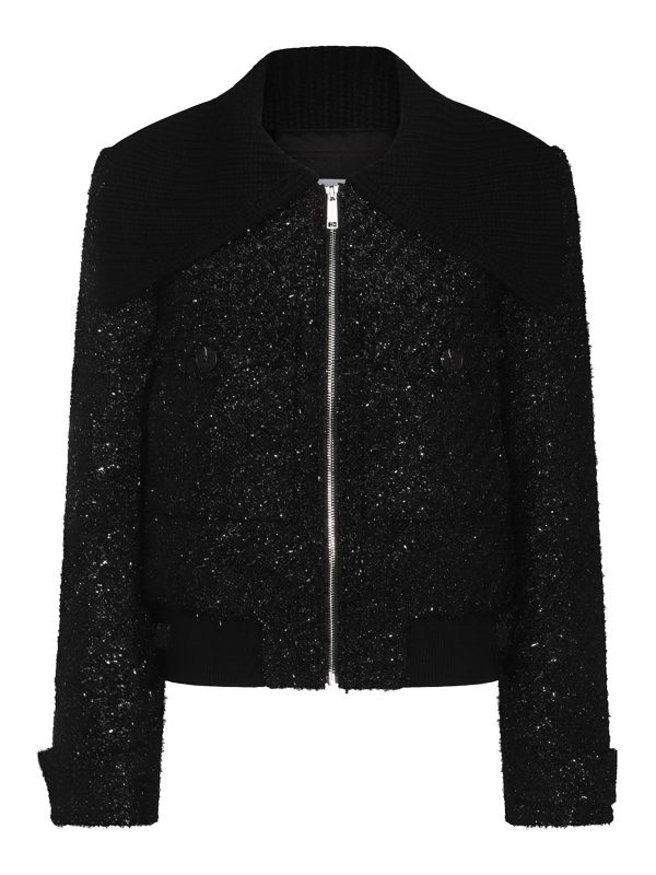 Self Portrait Blazer - Noir