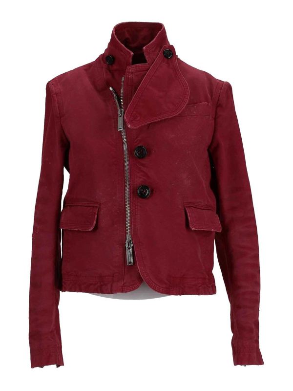 Dsquared2 Veste Casual - Rouge Brun