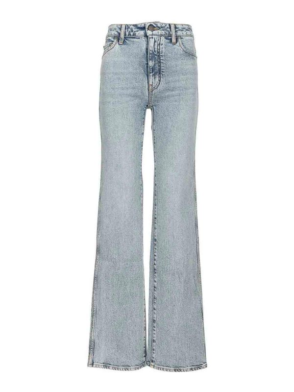 Ami Paris Jean Bootcut - Bleu Clair