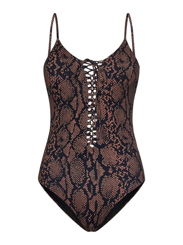 Fisico Maillot De Bain - Marron