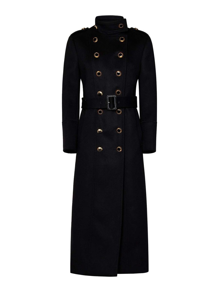 Tom Ford Manteau Long - Noir