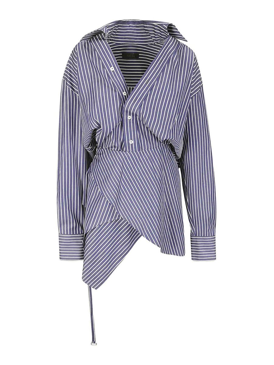 Ssheena Robe Au Genou - Bleu